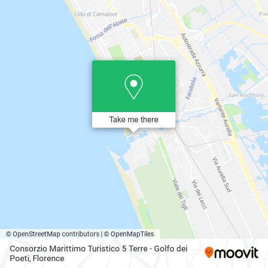 Consorzio Marittimo Turistico 5 Terre - Golfo dei Poeti map