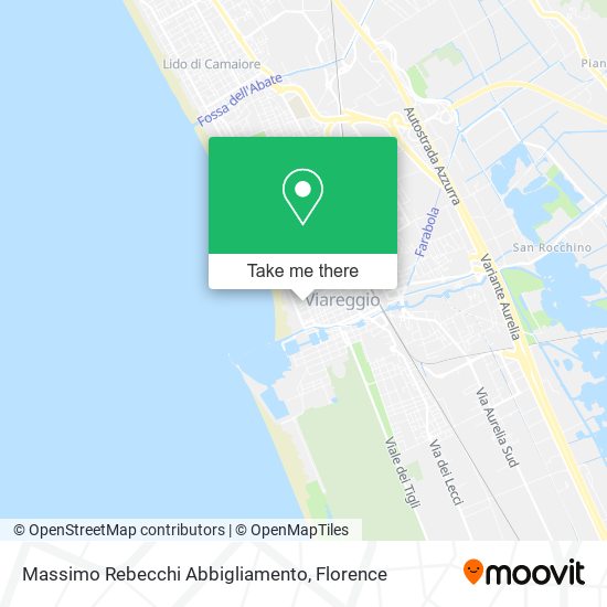 Massimo Rebecchi Abbigliamento map