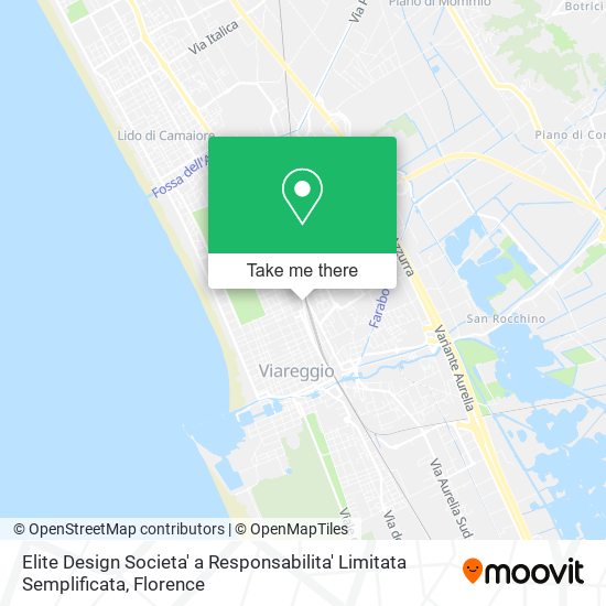 Elite Design Societa' a Responsabilita' Limitata Semplificata map