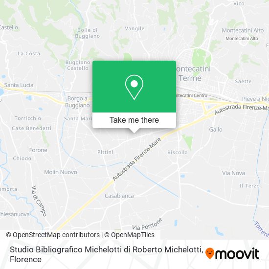 Studio Bibliografico Michelotti di Roberto Michelotti map