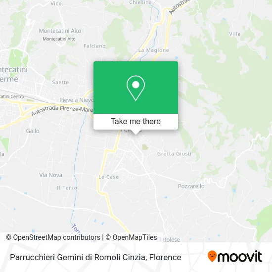 Parrucchieri Gemini di Romoli Cinzia map