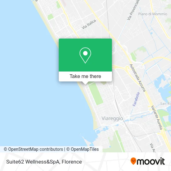 Suite62 Wellness&SpA map