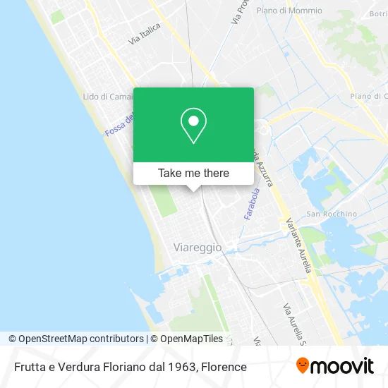 Frutta e Verdura Floriano dal 1963 map