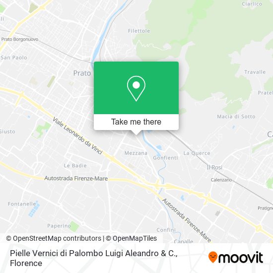 Pielle Vernici di Palombo Luigi Aleandro & C. map