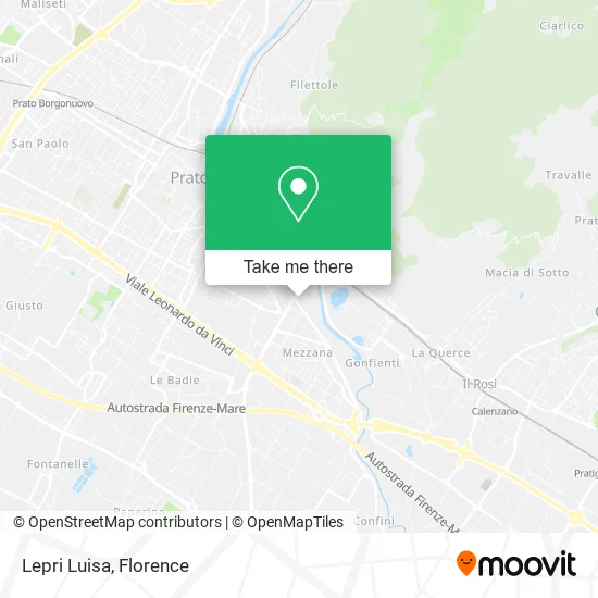 Lepri Luisa map