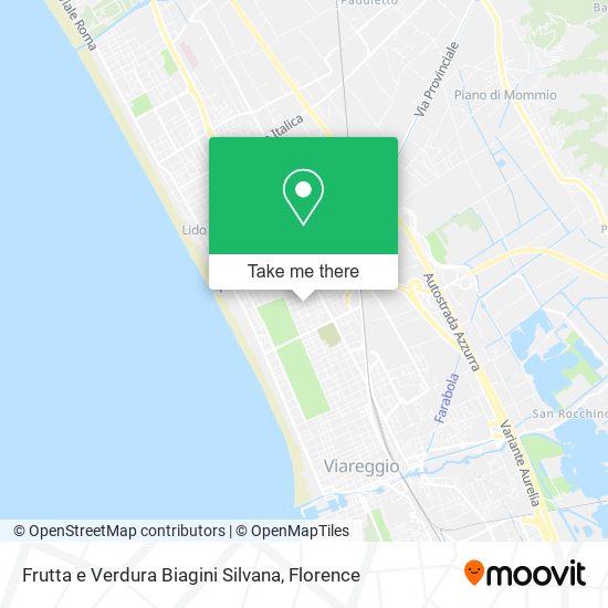 Frutta e Verdura Biagini Silvana map