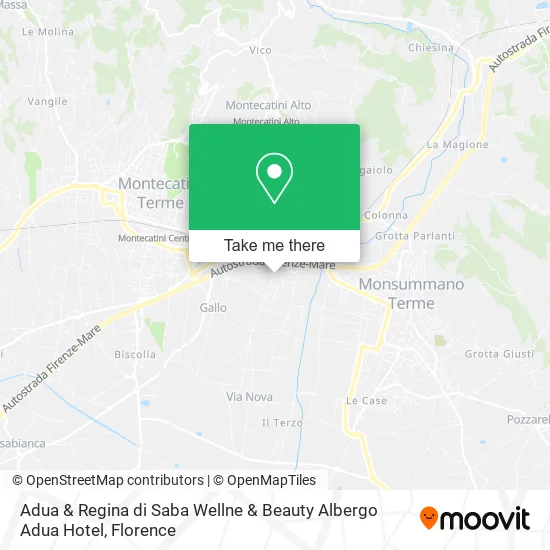 Adua & Regina di Saba Wellne & Beauty Albergo Adua Hotel map