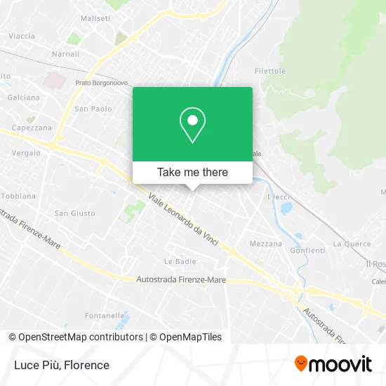 Luce Più map