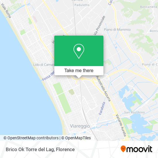 Brico Ok Torre del Lag map