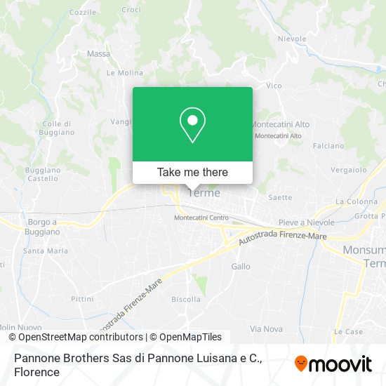 Pannone Brothers Sas di Pannone Luisana e C. map