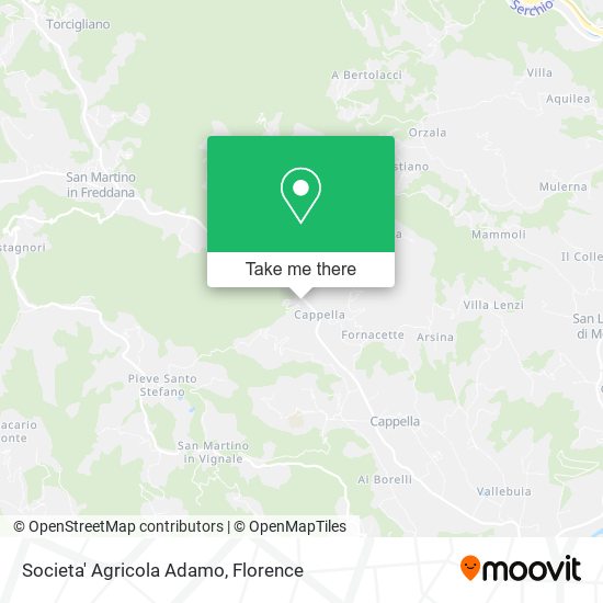 Societa' Agricola Adamo map