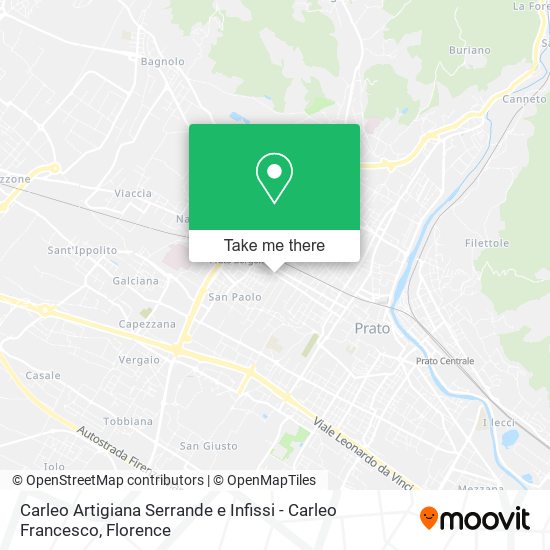 Carleo Artigiana Serrande e Infissi - Carleo Francesco map