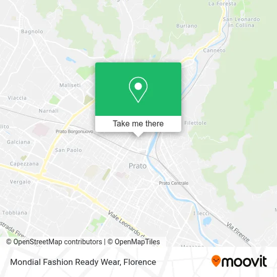 Mondial Fashion Ready Wear map