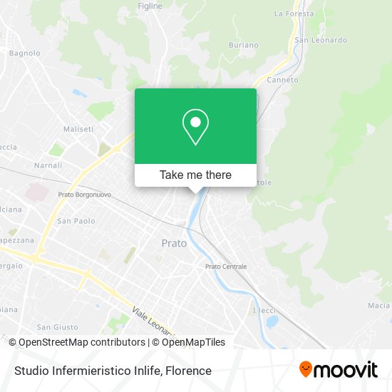 Studio Infermieristico Inlife map