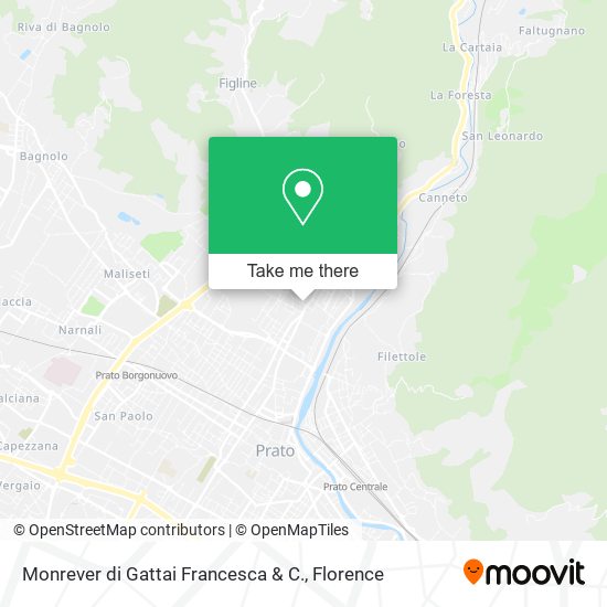 Monrever di Gattai Francesca & C. map