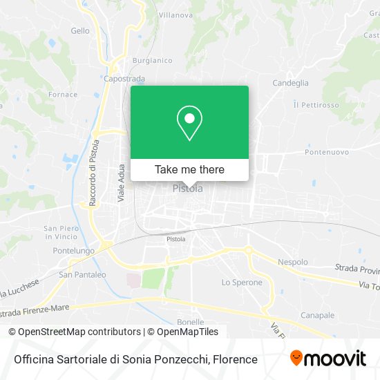 Officina Sartoriale di Sonia Ponzecchi map