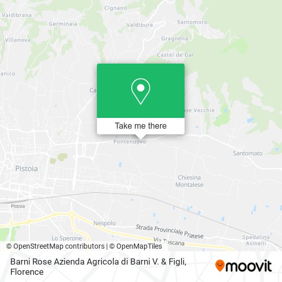 Barni Rose Azienda Agricola di Barni V. & Figli map