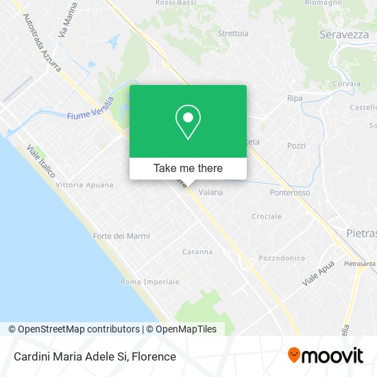 Cardini Maria Adele Si map