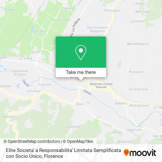 Elite Societa' a Responsabilita' Limitata Semplificata con Socio Unico map