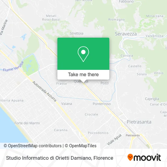 Orietti Damiano IT Studio map