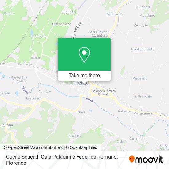 Cuci e Scuci di Gaia Paladini e Federica Romano map