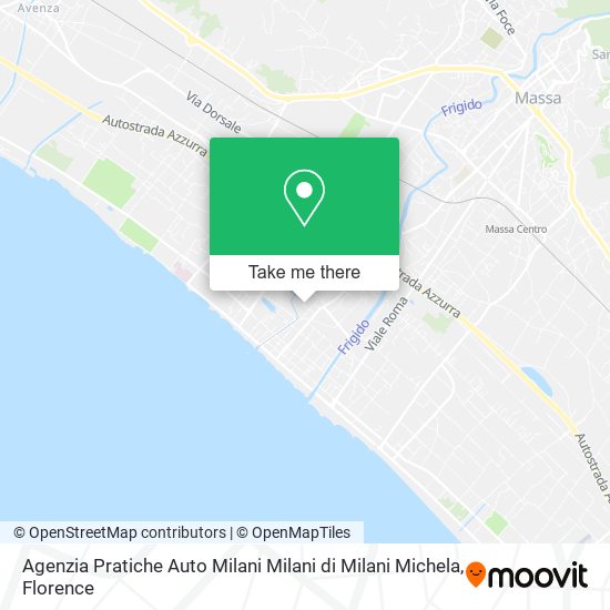Agenzia Pratiche Auto Milani Milani di Milani Michela map