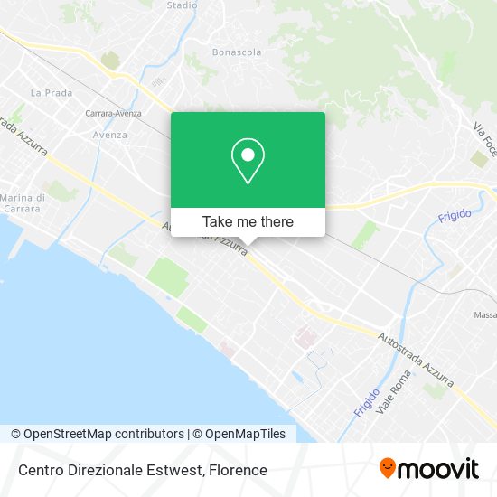 Centro Direzionale Estwest map