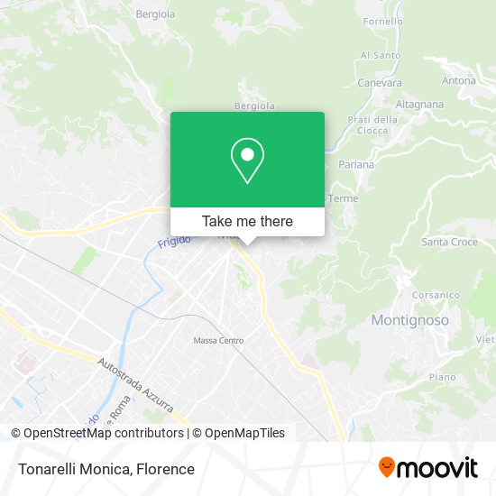 Tonarelli Monica map