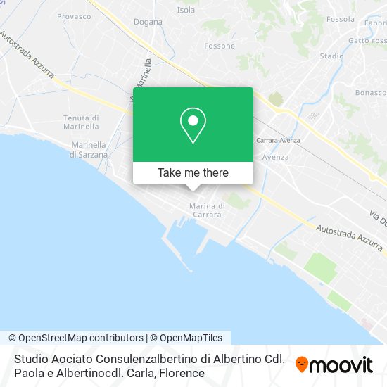 Studio Aociato Consulenzalbertino di Albertino Cdl. Paola e Albertinocdl. Carla map