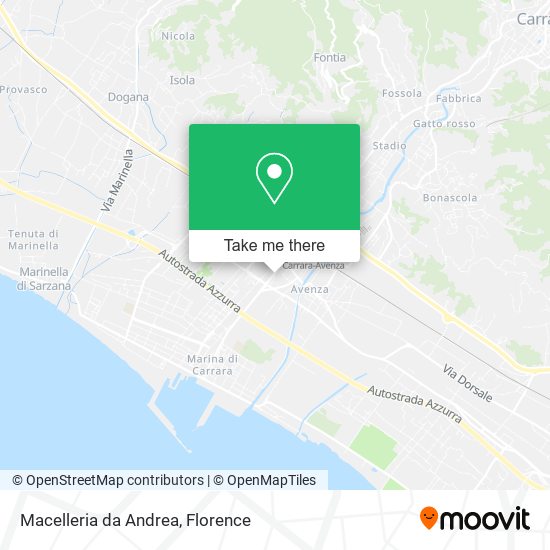 Macelleria da Andrea map