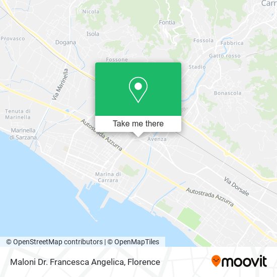 Maloni Dr. Francesca Angelica map