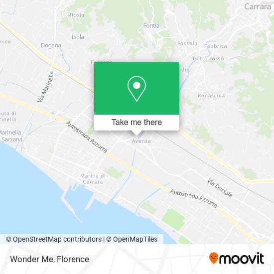 Wonder Me map