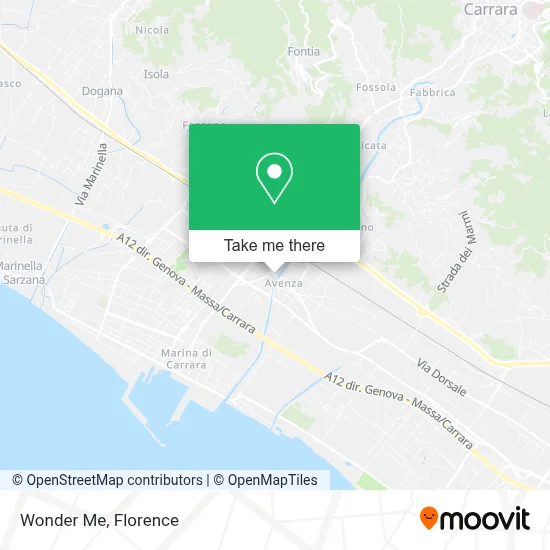 Wonder Me map