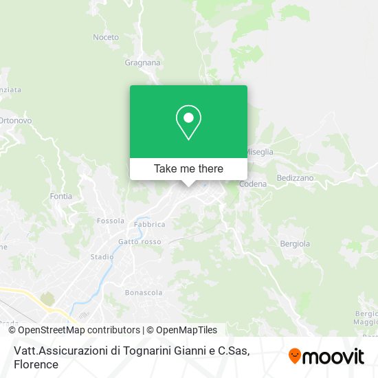 Vatt.Assicurazioni di Tognarini Gianni e C.Sas map