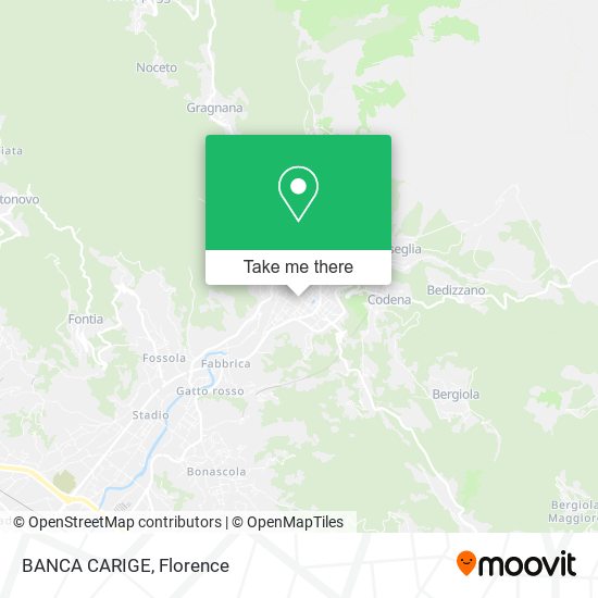 BANCA CARIGE map