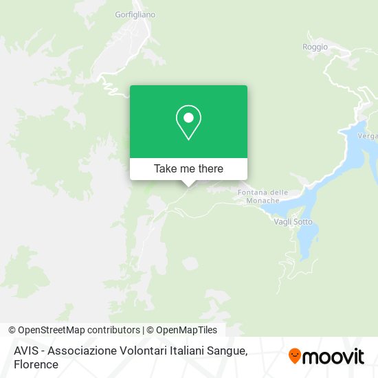 AVIS - Associazione Volontari Italiani Sangue map