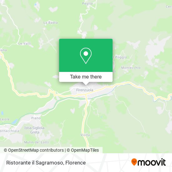 Ristorante il Sagramoso map
