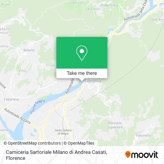 Camiceria Sartoriale Milano di Andrea Casati map