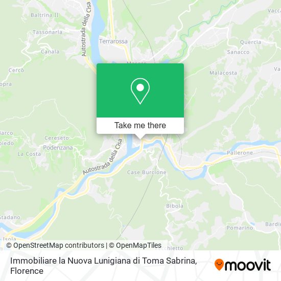 Immobiliare la Nuova Lunigiana di Toma Sabrina map