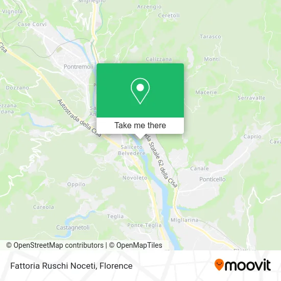 Ruschi Noceti Farm map