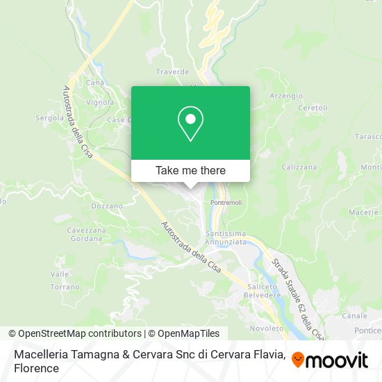 Macelleria Tamagna & Cervara Snc di Cervara Flavia map