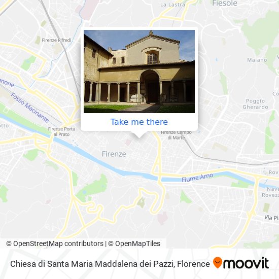 Chiesa di Santa Maria Maddalena dei Pazzi map