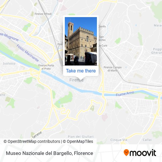 Museo Nazionale del Bargello map