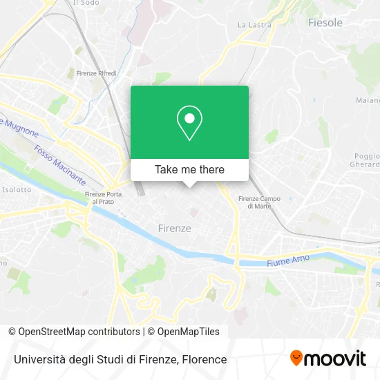 Università degli Studi di Firenze map