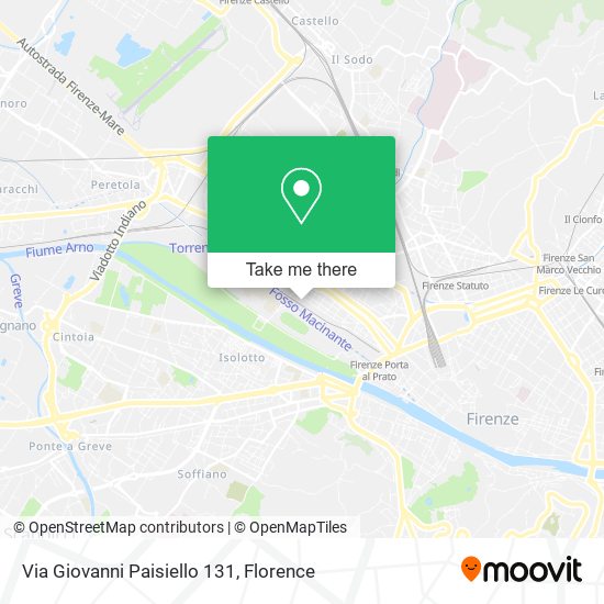 Via Giovanni Paisiello  131 map