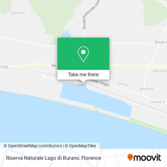 Riserva Naturale Lago di Burano map