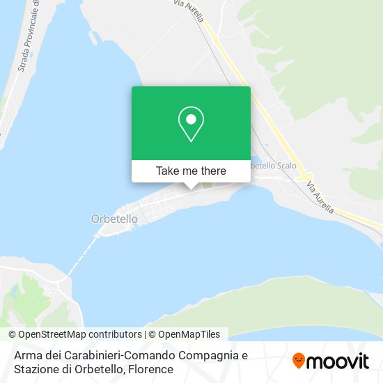 Arma dei Carabinieri-Comando Compagnia e Stazione di Orbetello map