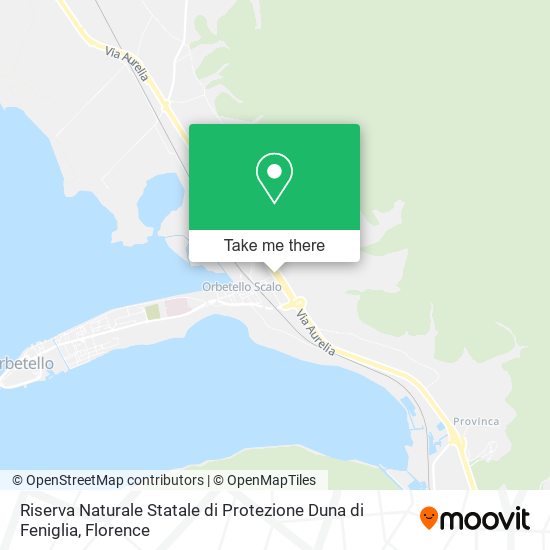 Riserva Naturale Statale di Protezione Duna di Feniglia map