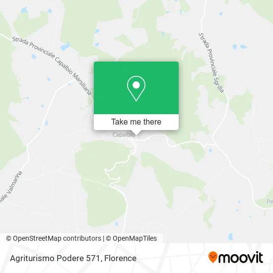 Agriturismo Podere 571 map