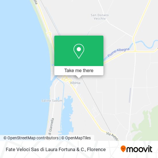 Fate Veloci Sas di Laura Fortuna & C. map